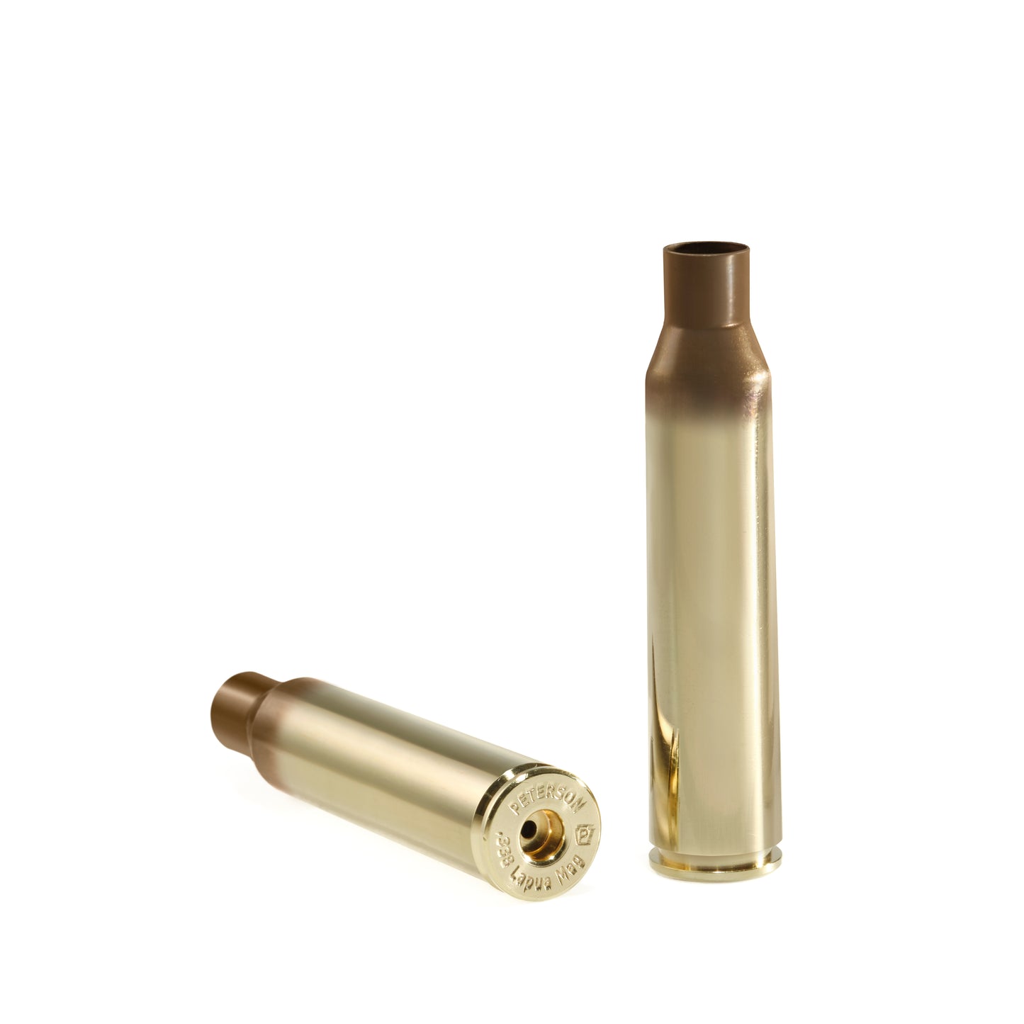 PETERSON BRASS 338 LAPUA UNPRIMED BOX OF 50