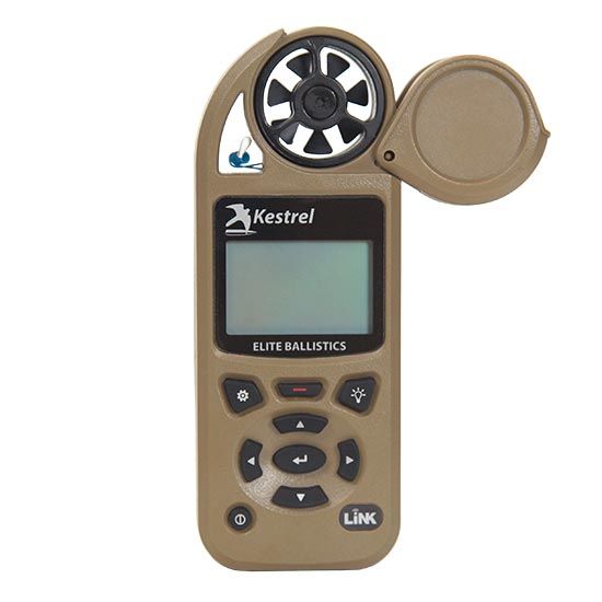 KESTREL 5700 ELITE WEATHER METER WITH APPLIED BALLISTICS AND LINK, DESERT TAN
