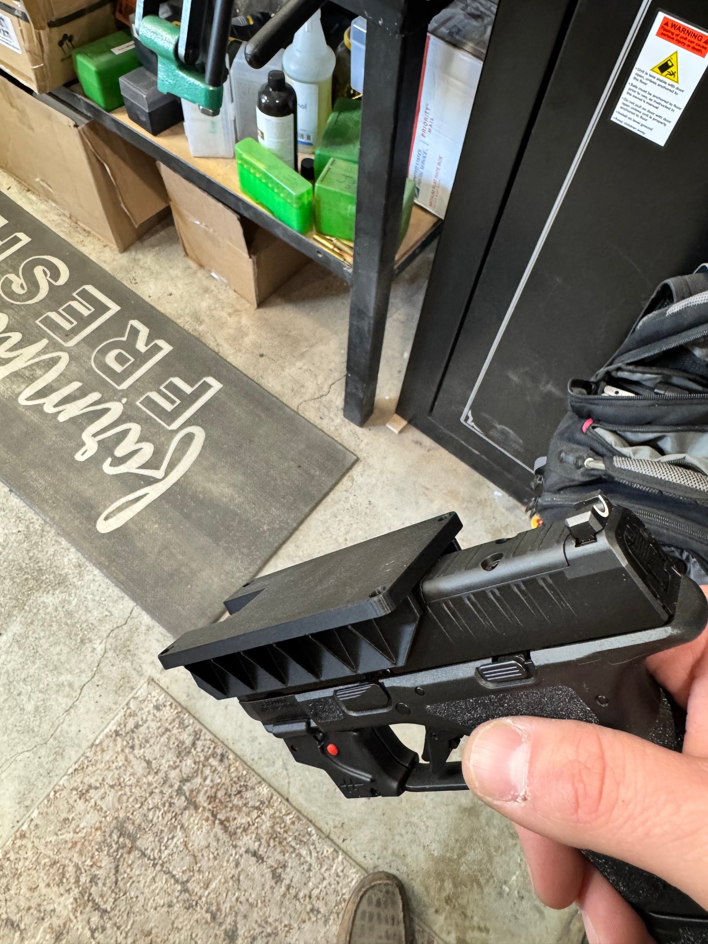 Magnetic Pistol holder