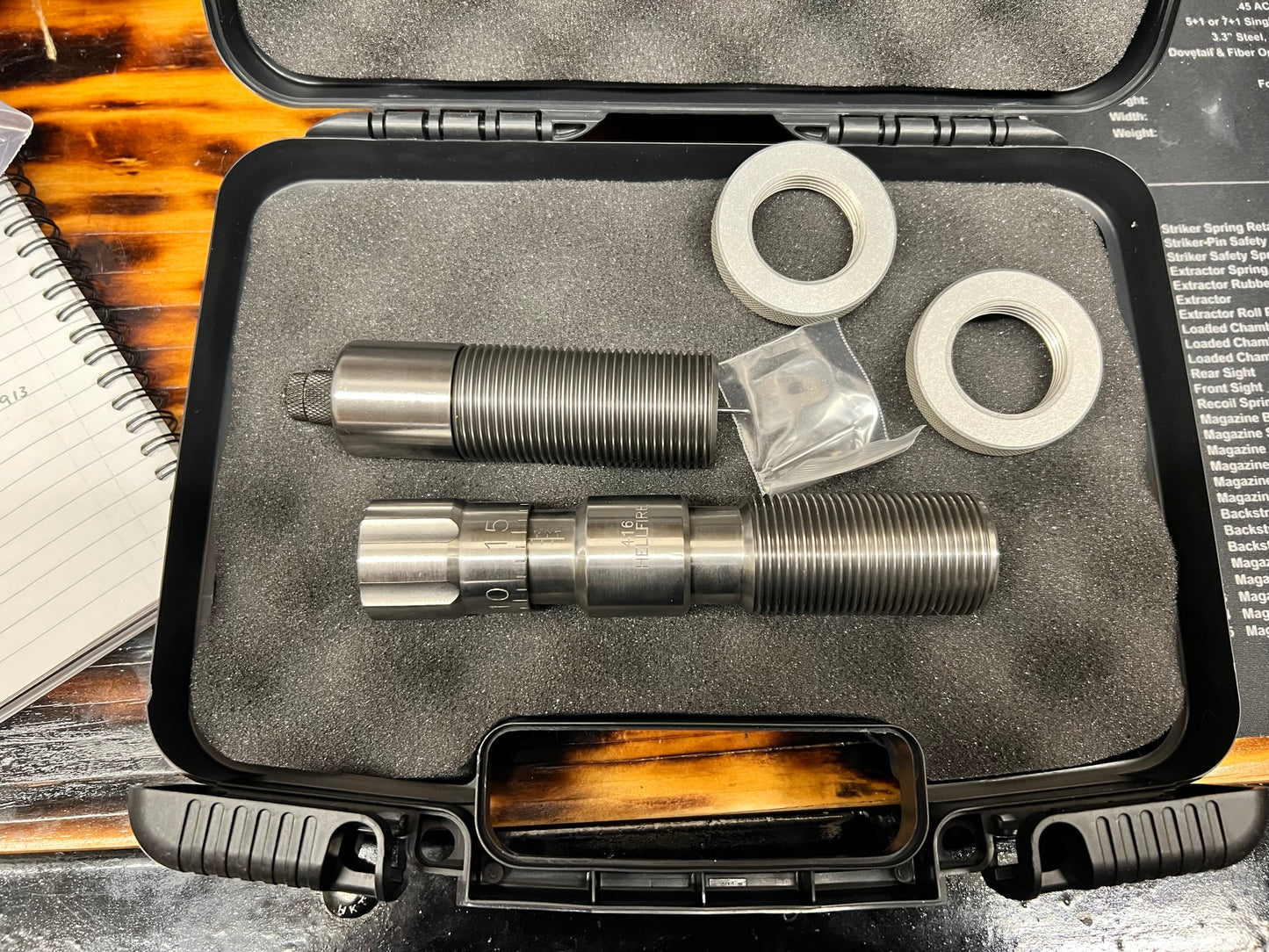 416 Hellfire Bushing sizing Die and Seater Die