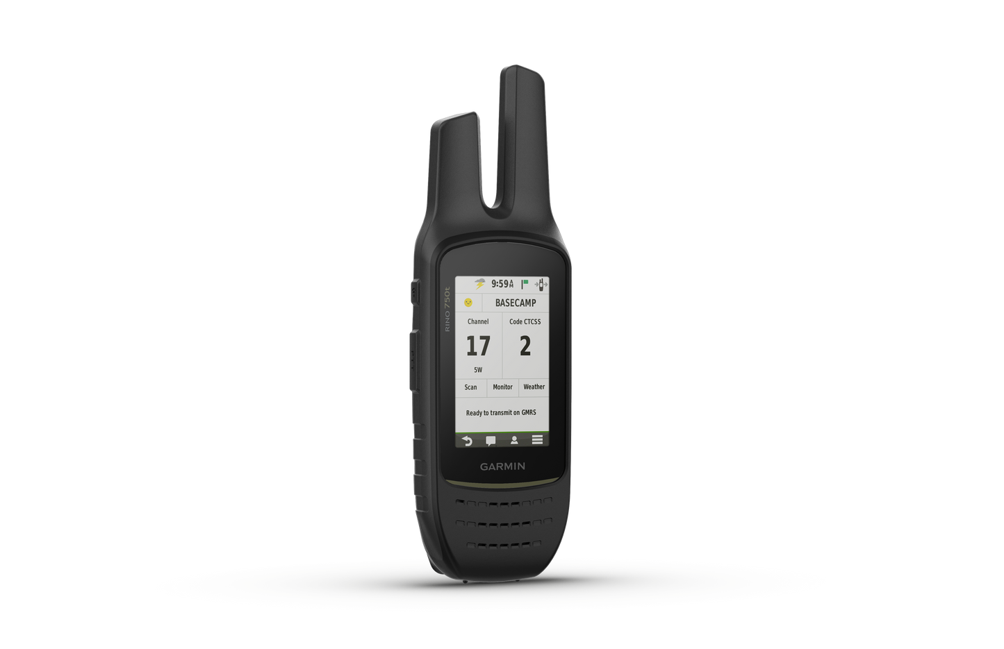 Garmin Rino® 750t, 2-Way Radio/GPS Navigator with Touchscreen and TOPO Mapping