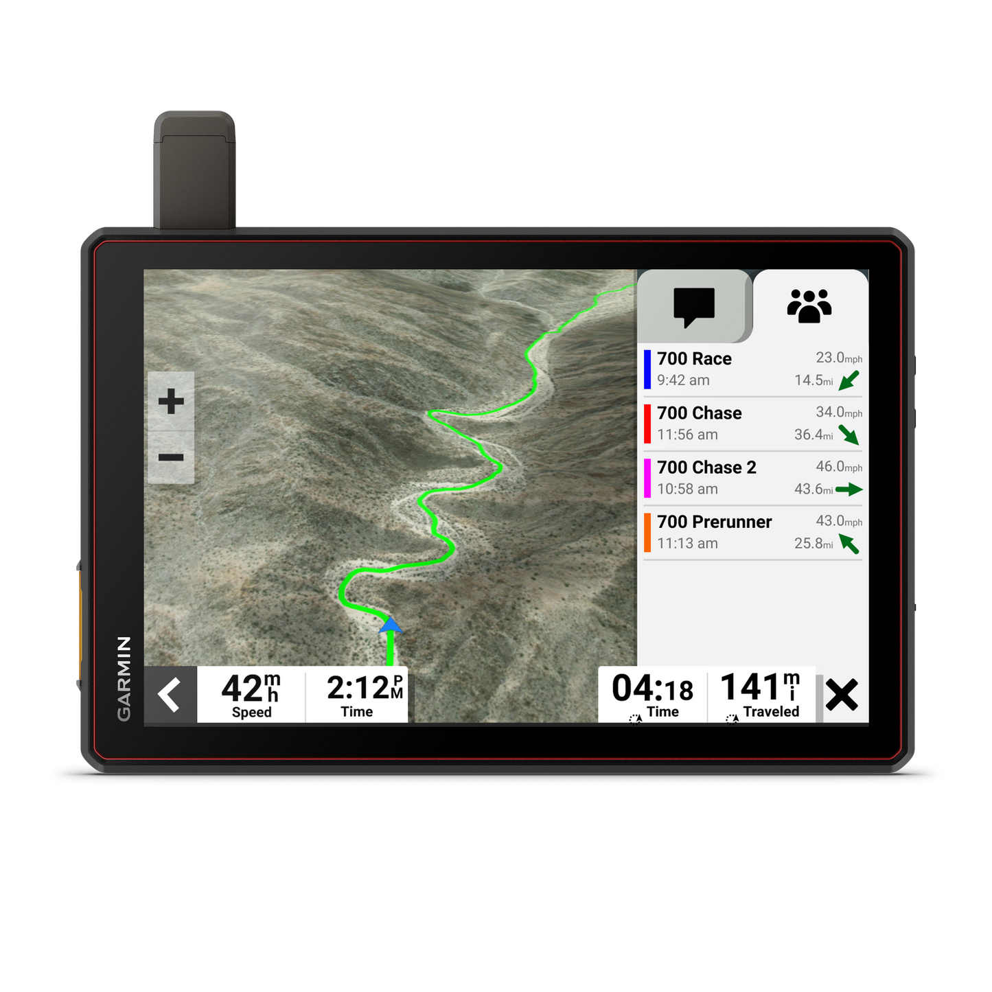 Garmin Tread® XL - Baja Chase Edition, 10" Off-Road Chase Navigator