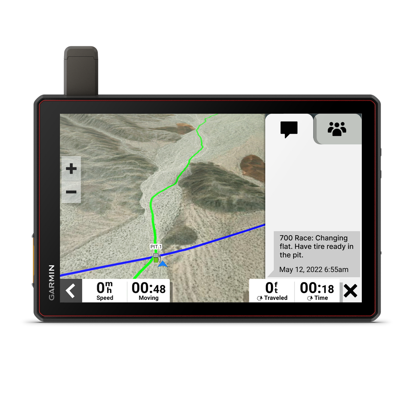 Garmin Tread® XL - Baja Chase Edition, 10" Off-Road Chase Navigator