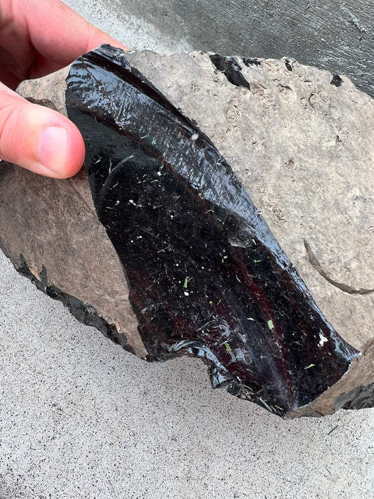 Obsidian rock for Joann