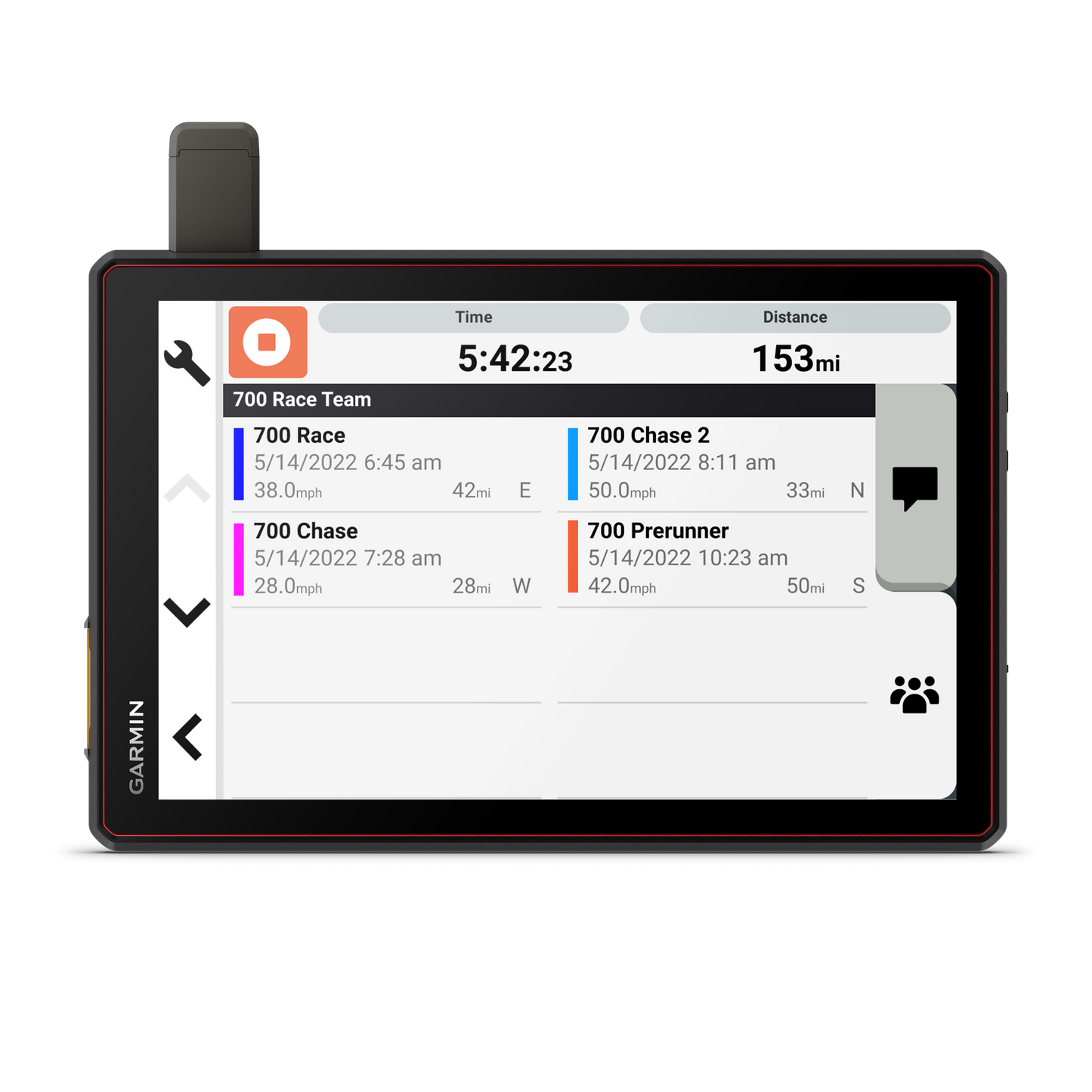 Garmin Tread® XL - Baja Chase Edition, 10" Off-Road Chase Navigator